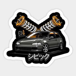 Honda Civic EG6 Sticker